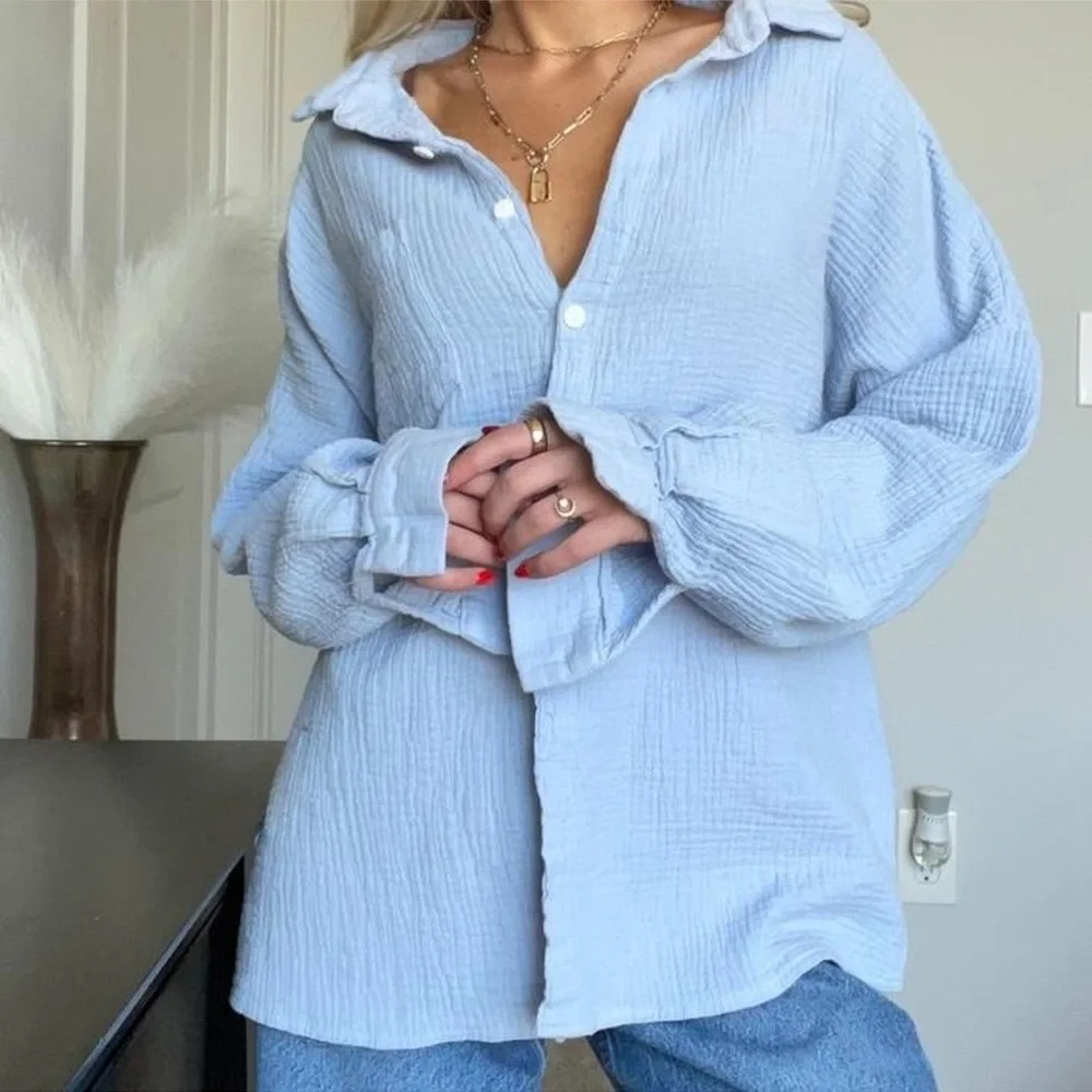 Textured button down - Picture 2 of 3